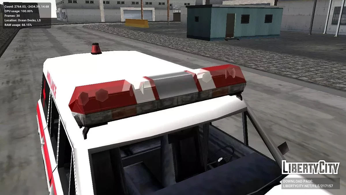 Perenial Ambulance 1967 / GTA San Andreas