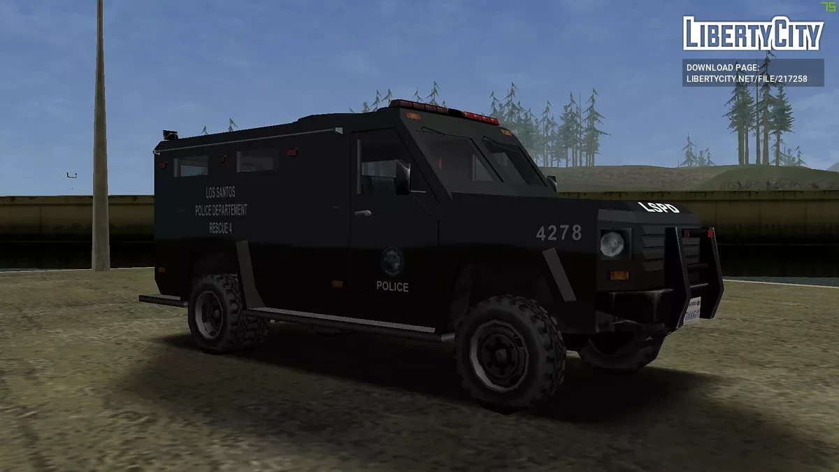 Vapid T.A.R.V / GTA San Andreas