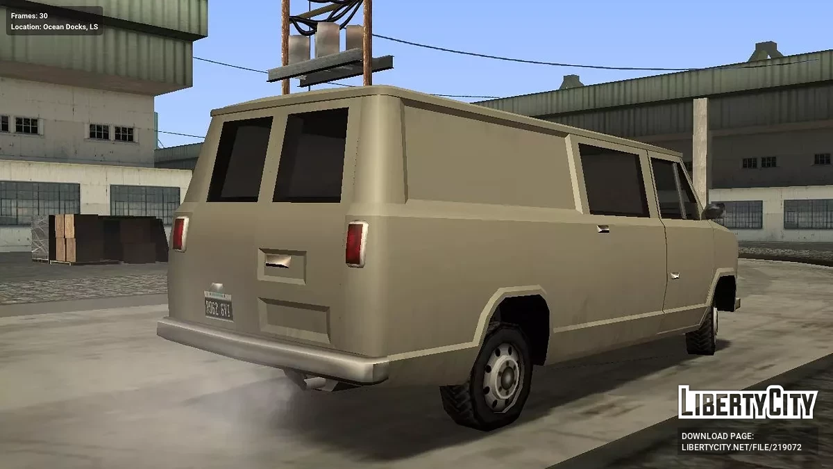 Новый фургон / GTA San Andreas