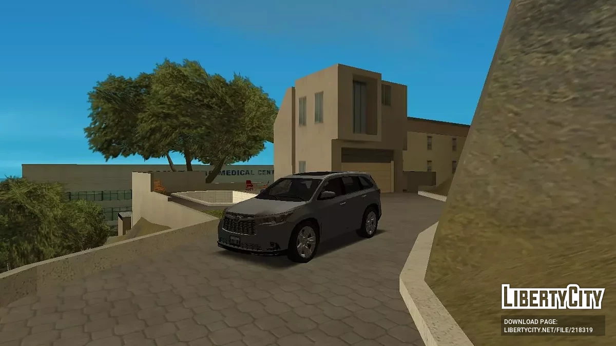 Toyota Highlander 2015 Lowpoly / GTA San Andreas