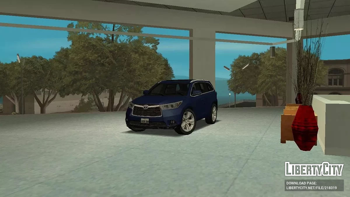 Toyota Highlander 2015 Lowpoly / GTA San Andreas