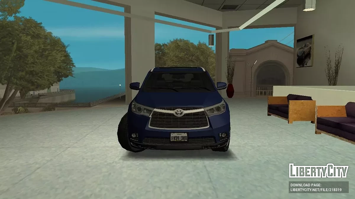Toyota Highlander 2015 Lowpoly / GTA San Andreas