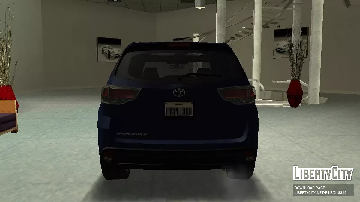 Toyota Highlander 2015 Lowpoly / GTA San Andreas