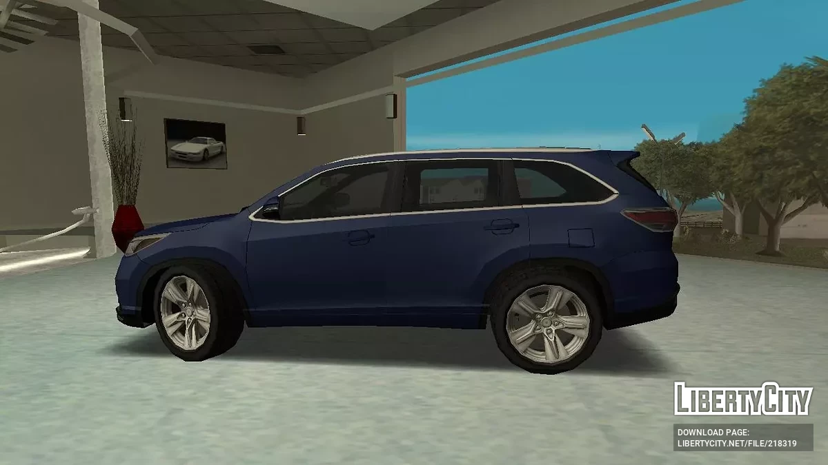 Toyota Highlander 2015 Lowpoly / GTA San Andreas