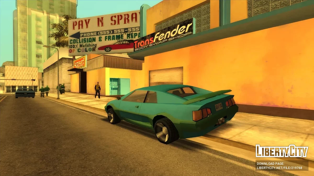 Ghost V8 (LCS BETA) Sa Style / GTA San Andreas