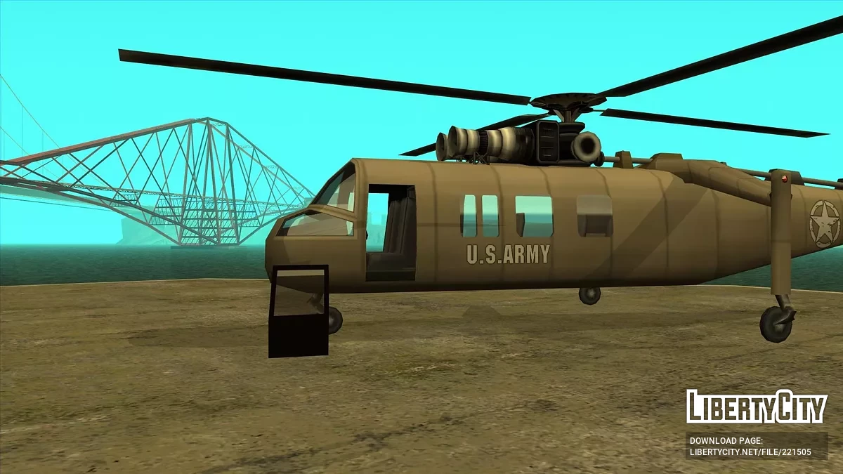 H-62 Quapaw из Just Cause 2 / GTA San Andreas