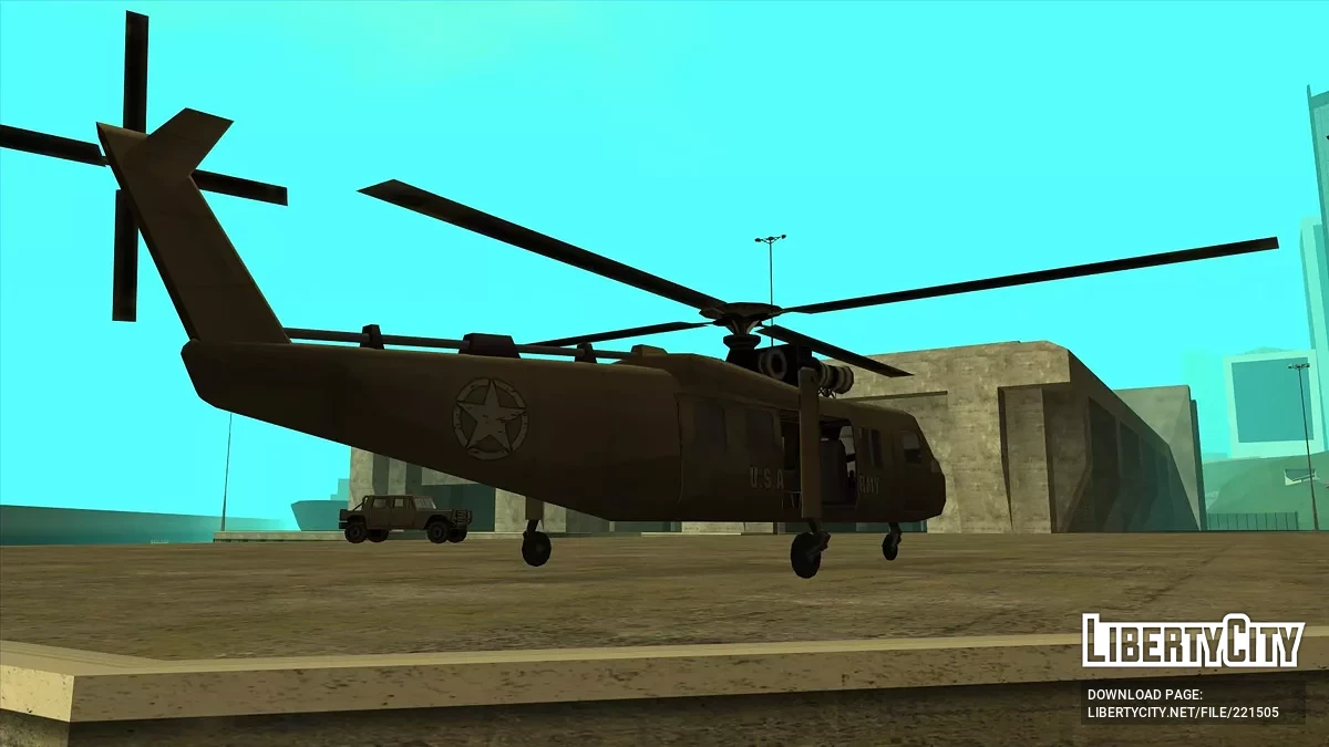 H-62 Quapaw из Just Cause 2 / GTA San Andreas