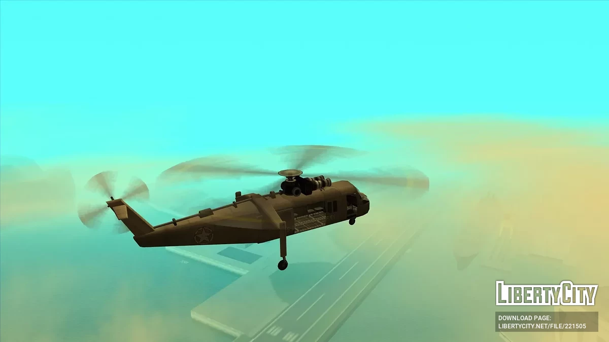 H-62 Quapaw из Just Cause 2 / GTA San Andreas