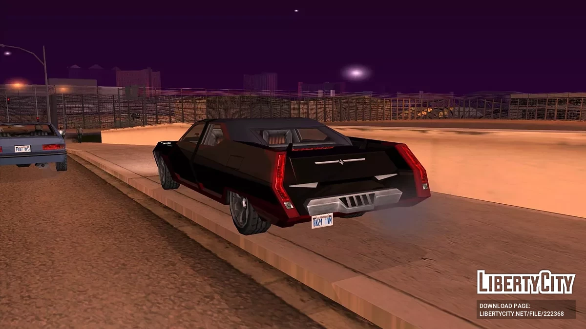 Chevillon Thrax 388 Jefferson из Cyberpunk 2077 / GTA San Andreas