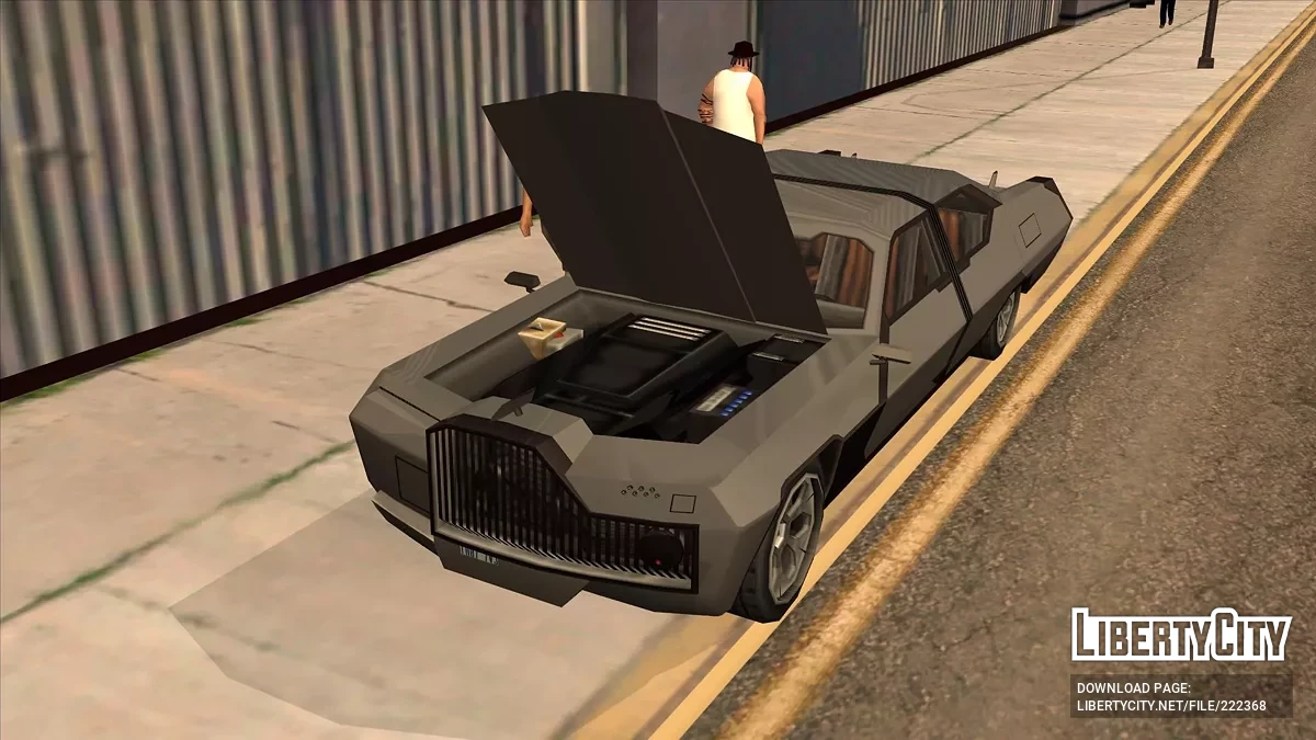 Chevillon Thrax 388 Jefferson из Cyberpunk 2077 / GTA San Andreas