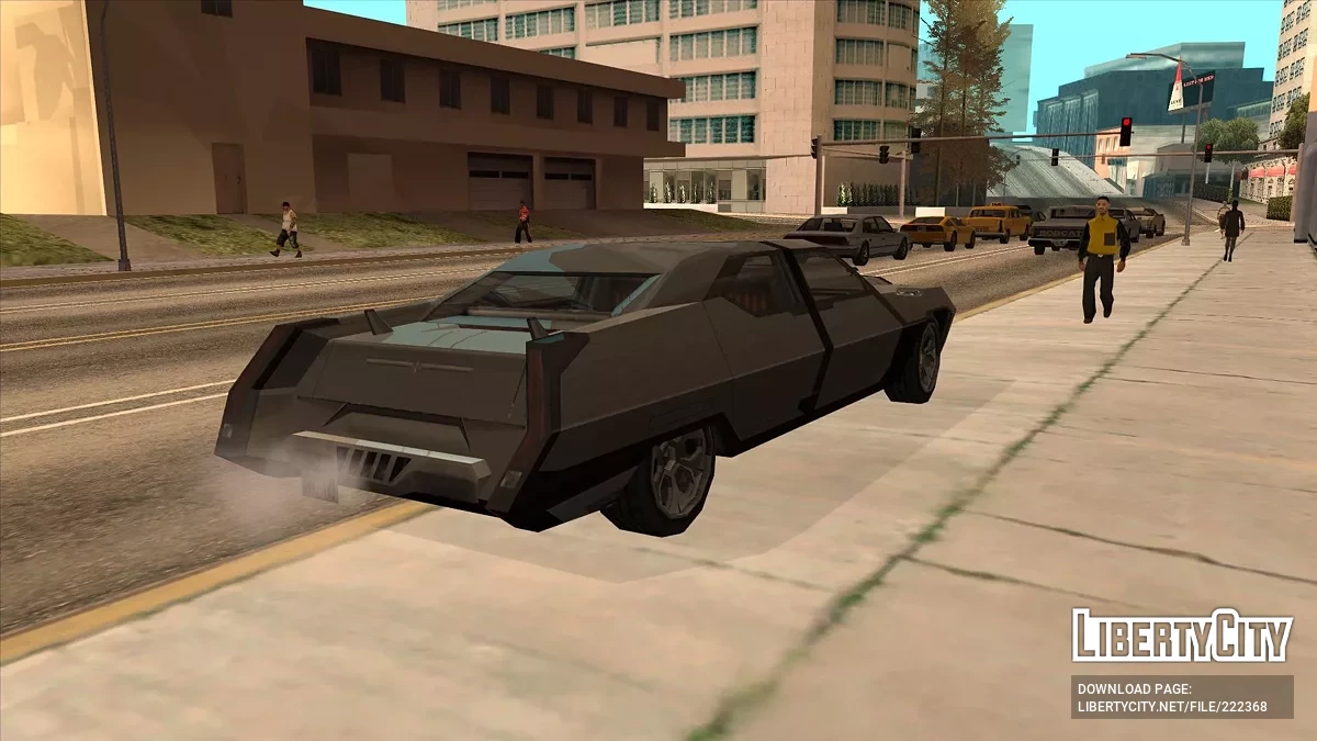 Chevillon Thrax 388 Jefferson из Cyberpunk 2077 / GTA San Andreas