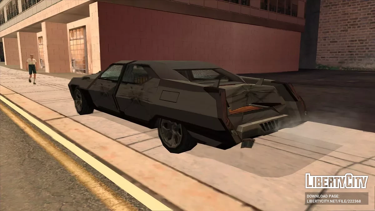 Chevillon Thrax 388 Jefferson из Cyberpunk 2077 / GTA San Andreas
