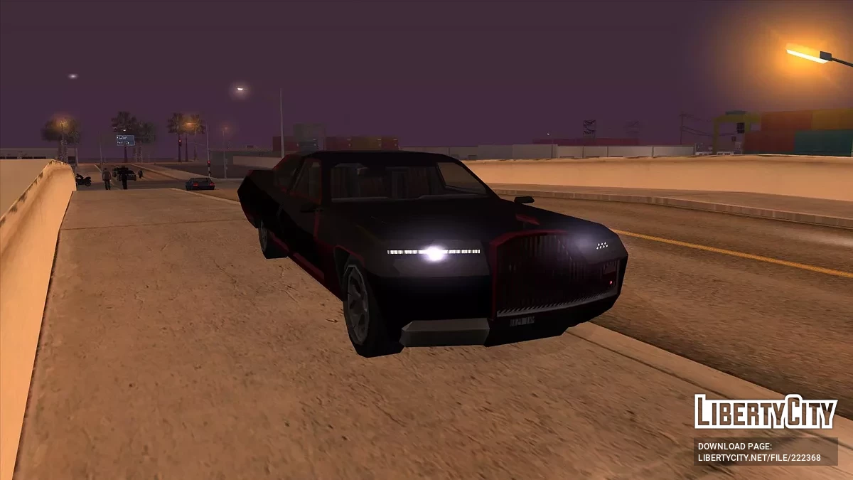 Chevillon Thrax 388 Jefferson из Cyberpunk 2077 / GTA San Andreas