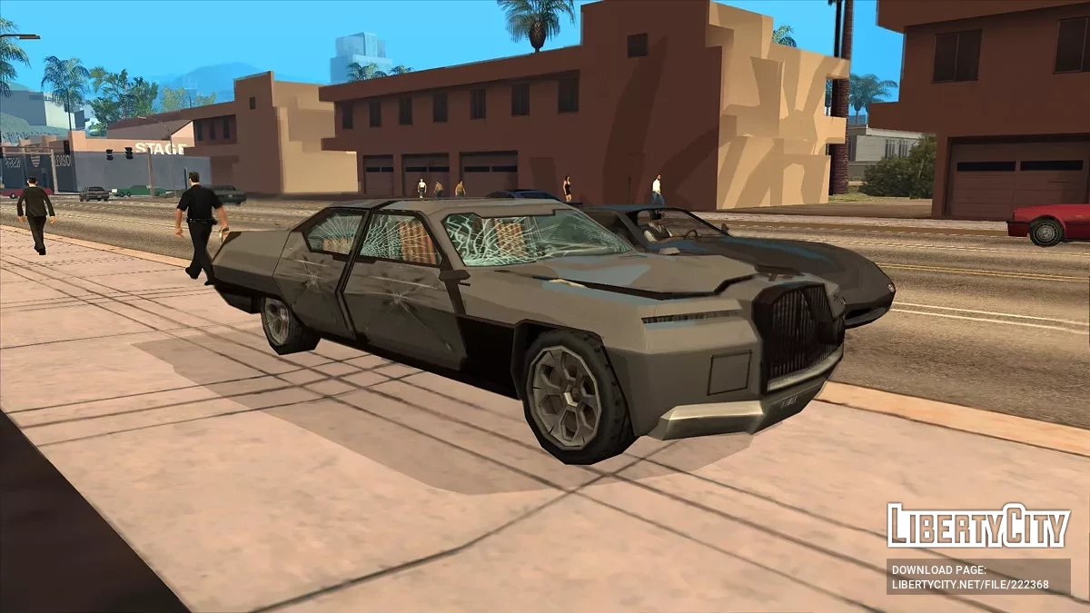 Chevillon Thrax 388 Jefferson из Cyberpunk 2077 / GTA San Andreas