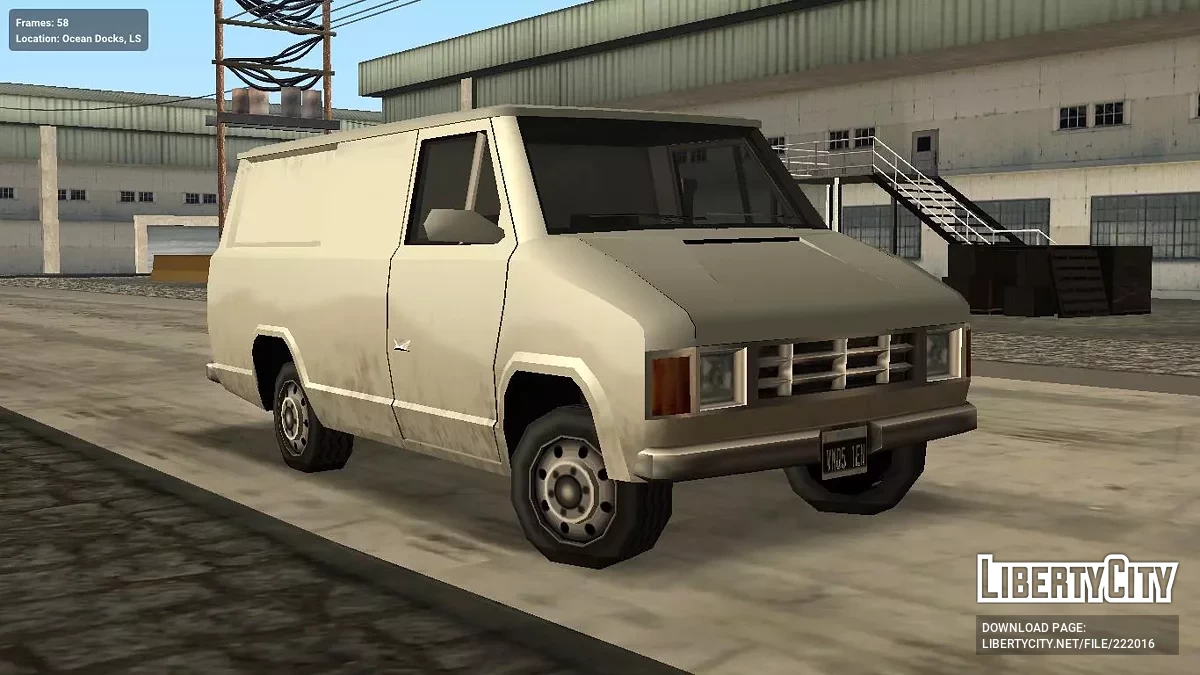 Declasse Burrito 79's Classic (IVF support & SA Style) / GTA San Andreas