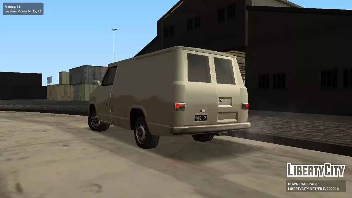 Declasse Burrito 79's Classic (IVF support & SA Style) / GTA San Andreas