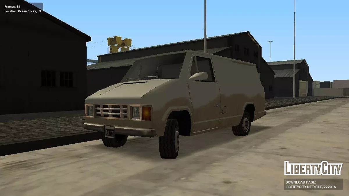 Declasse Burrito 79's Classic (IVF support & SA Style) / GTA San Andreas