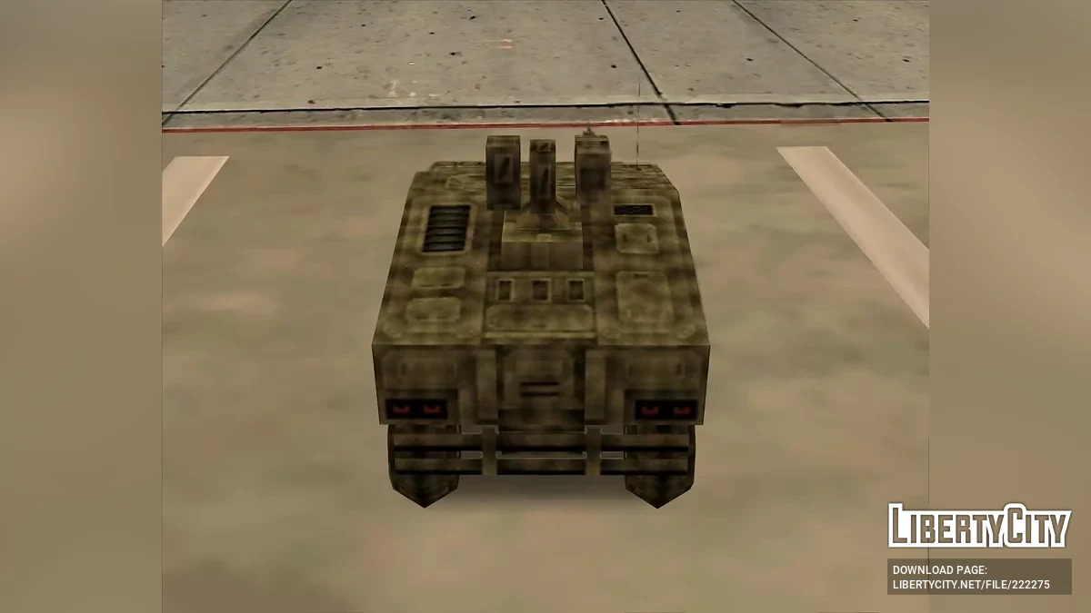 Mk9 AFV из Front Mission 3 (Обновленный) / GTA San Andreas