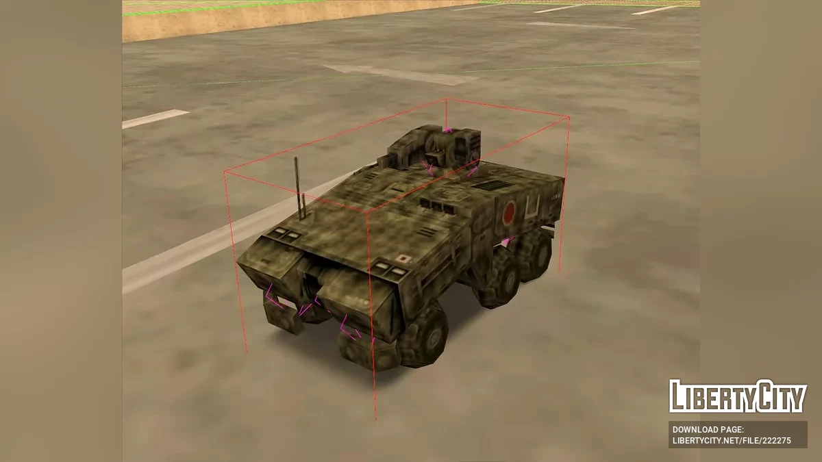 Mk9 AFV из Front Mission 3 (Обновленный) / GTA San Andreas
