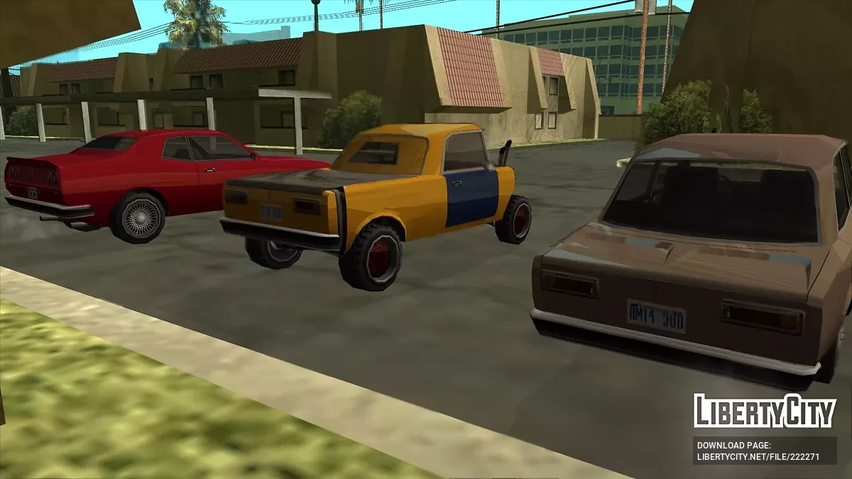 Сборник транспорта Rune Cheburek / GTA San Andreas