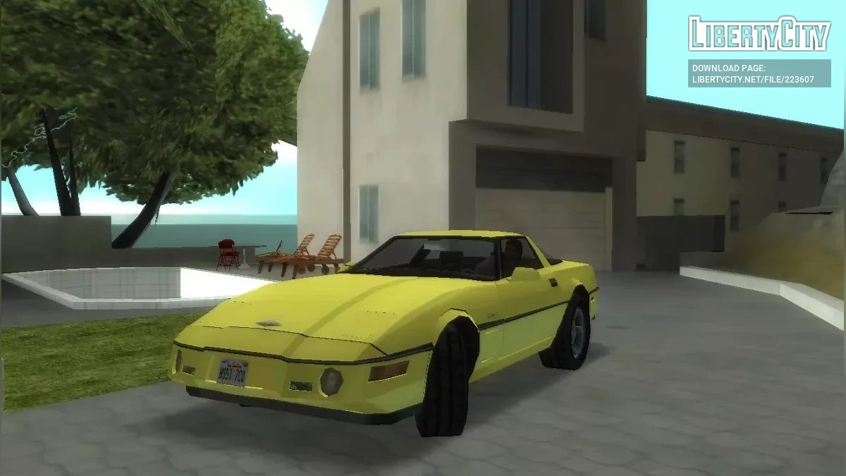 1983 Invetero Coquette Z29 (SA Style - VC Banshee remake) / GTA San Andreas