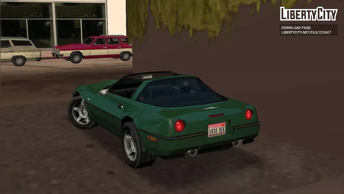 1983 Invetero Coquette Z29 (SA Style - VC Banshee remake) / GTA San Andreas