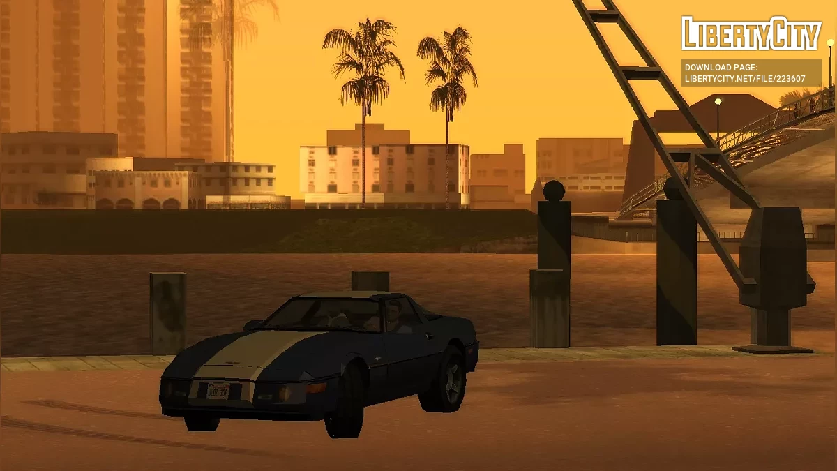 1983 Invetero Coquette Z29 (SA Style - VC Banshee remake) / GTA San Andreas
