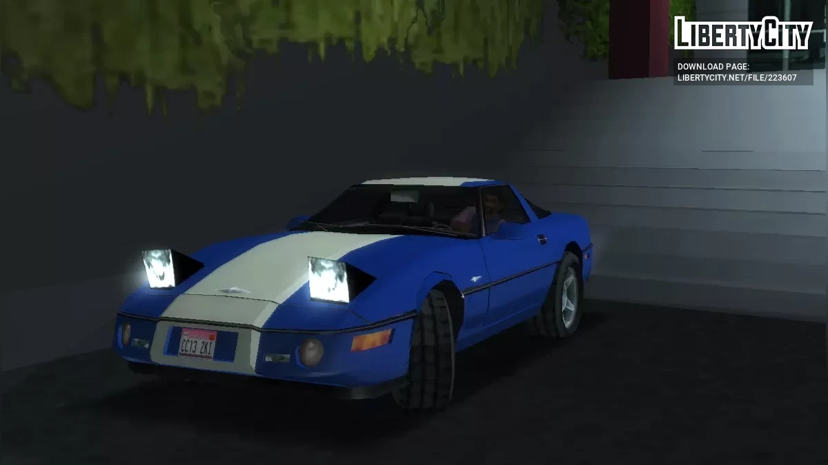 1983 Invetero Coquette Z29 (SA Style - VC Banshee remake) / GTA San Andreas