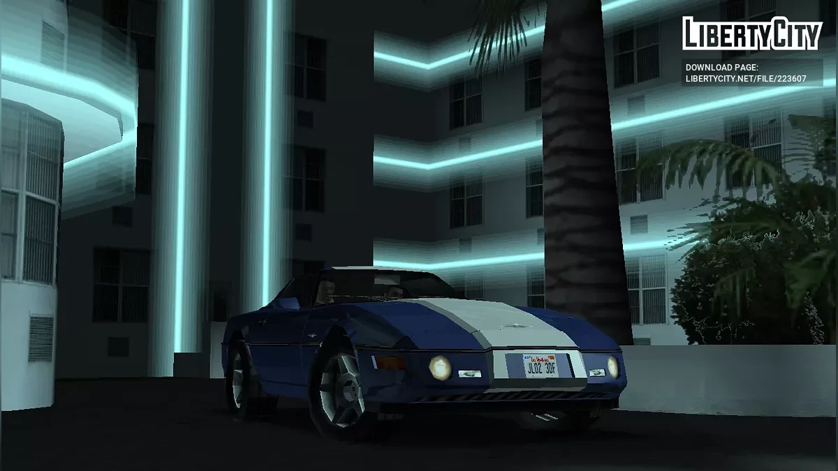 1983 Invetero Coquette Z29 (SA Style - VC Banshee remake) / GTA San Andreas