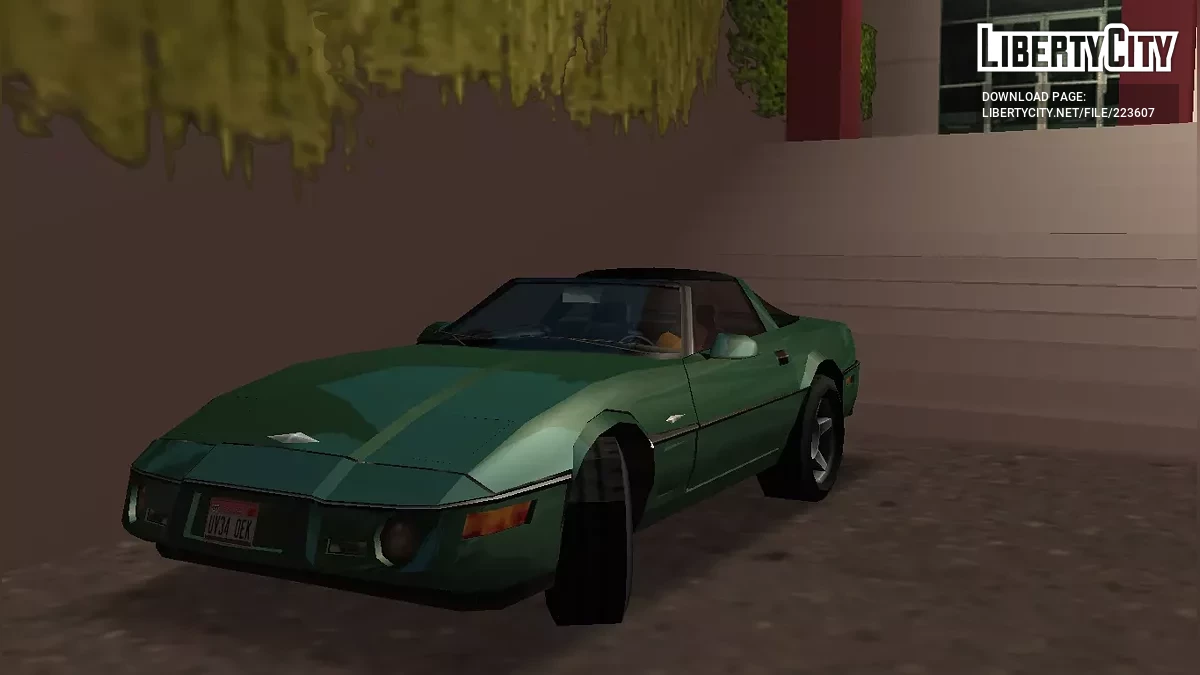 1983 Invetero Coquette Z29 (SA Style - VC Banshee remake) / GTA San Andreas