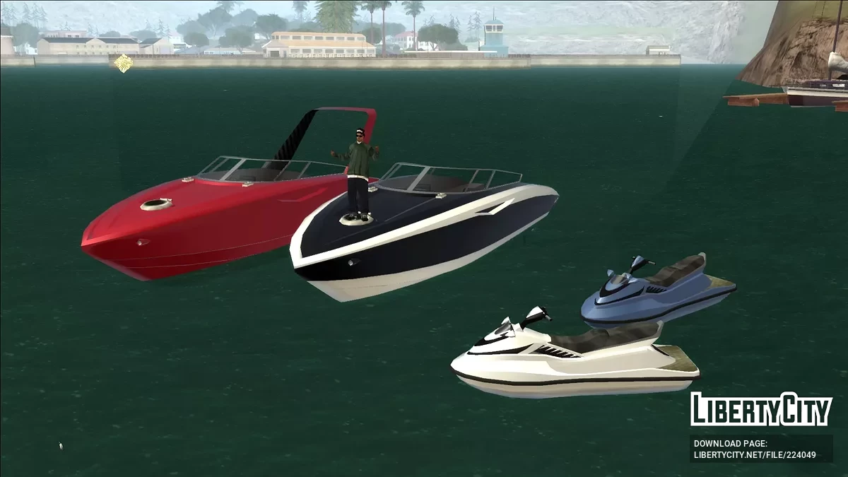 Сборник водного транспорта (SA Style) / GTA San Andreas