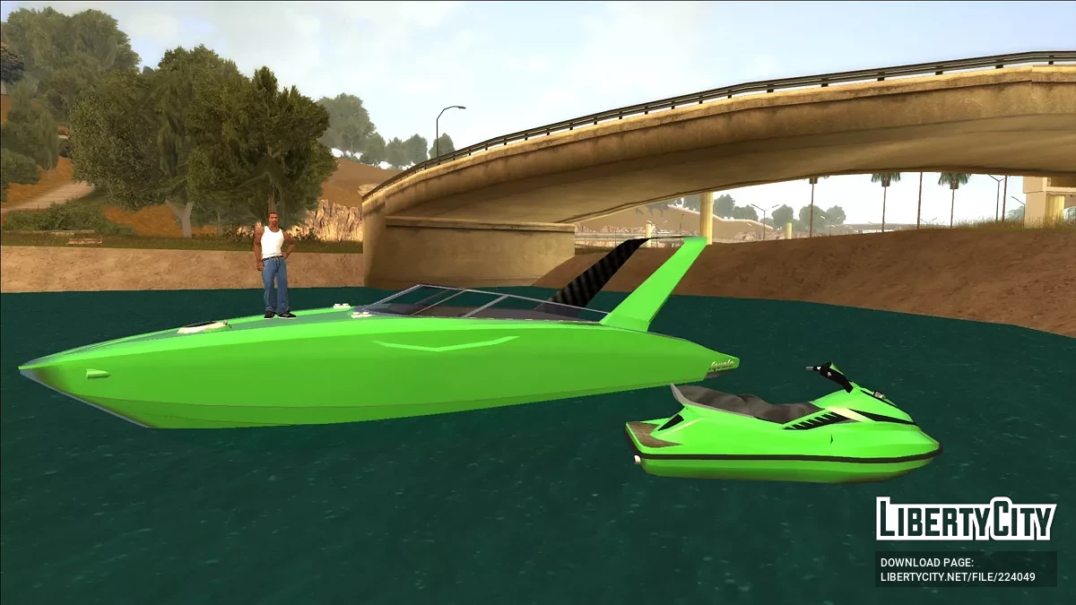 Сборник водного транспорта (SA Style) / GTA San Andreas