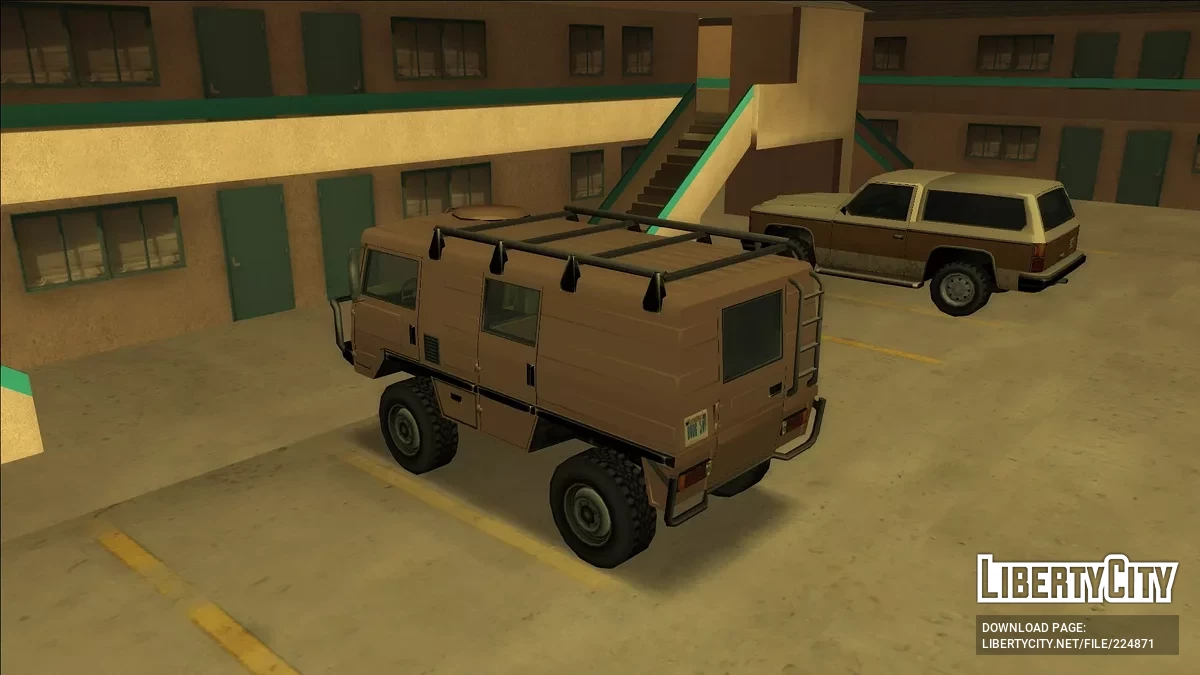 '87 Benefactor Natter (Steyr-Puch Pinzgauer в стиле SA) / GTA San Andreas