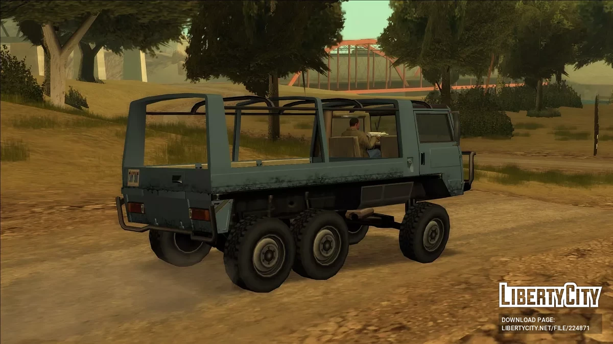 '87 Benefactor Natter (Steyr-Puch Pinzgauer в стиле SA) / GTA San Andreas
