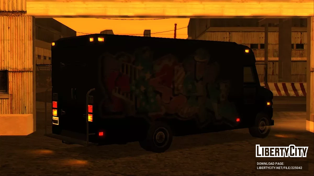 Brute Deliverer Ex-Los Santos Delivery Van '69 / GTA San Andreas