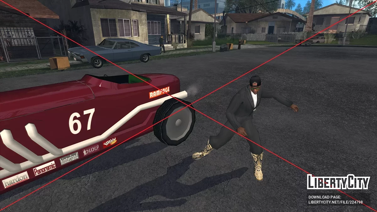 Исправление гоночной машины Champion / GTA San Andreas