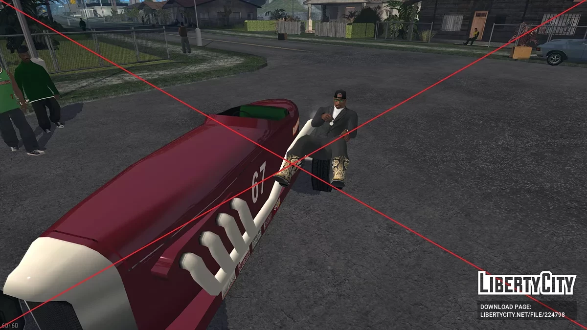 Исправление гоночной машины Champion / GTA San Andreas