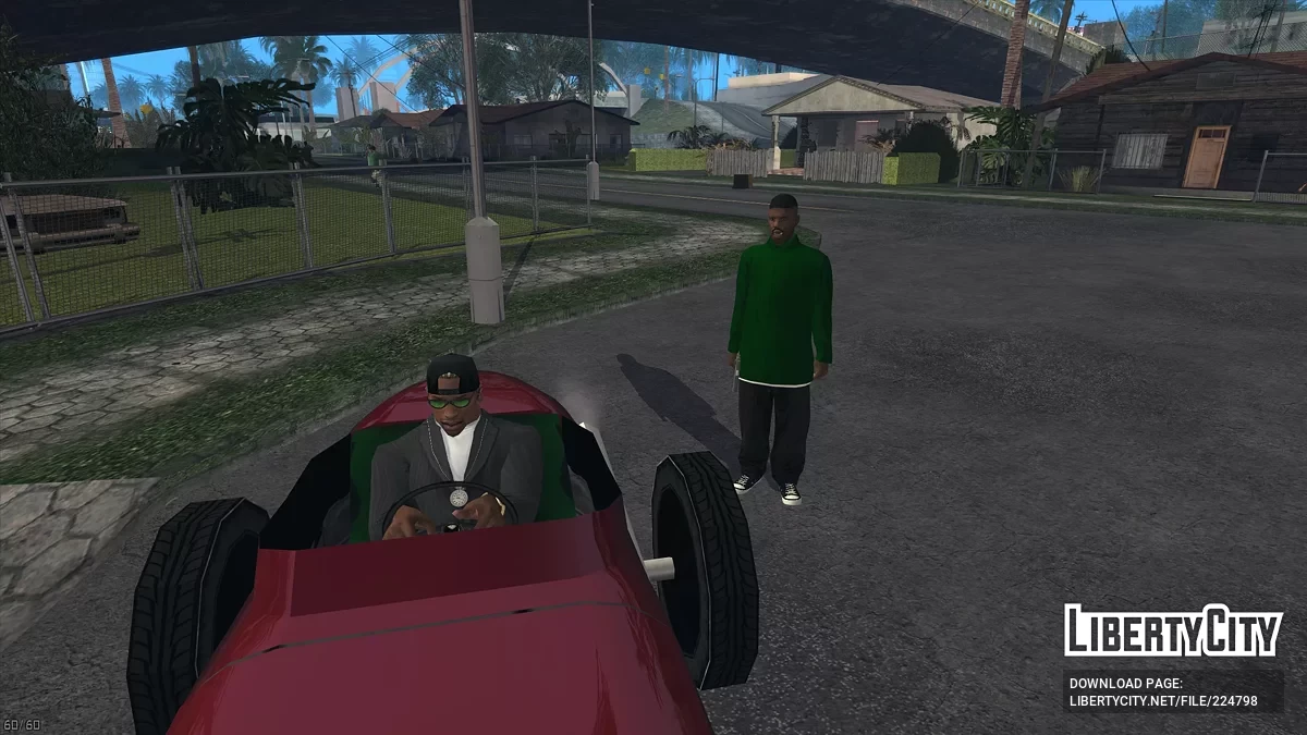 Исправление гоночной машины Champion / GTA San Andreas