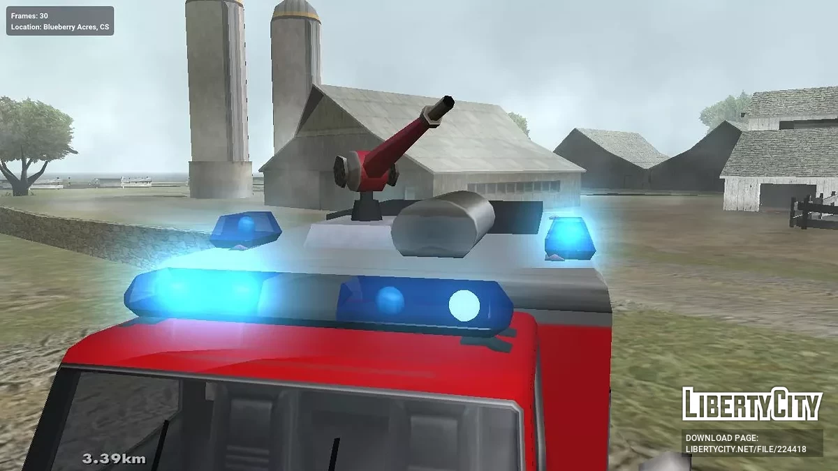 MTL Outrider VUGD (Латвийская государственная пожарная служба) / GTA San Andreas