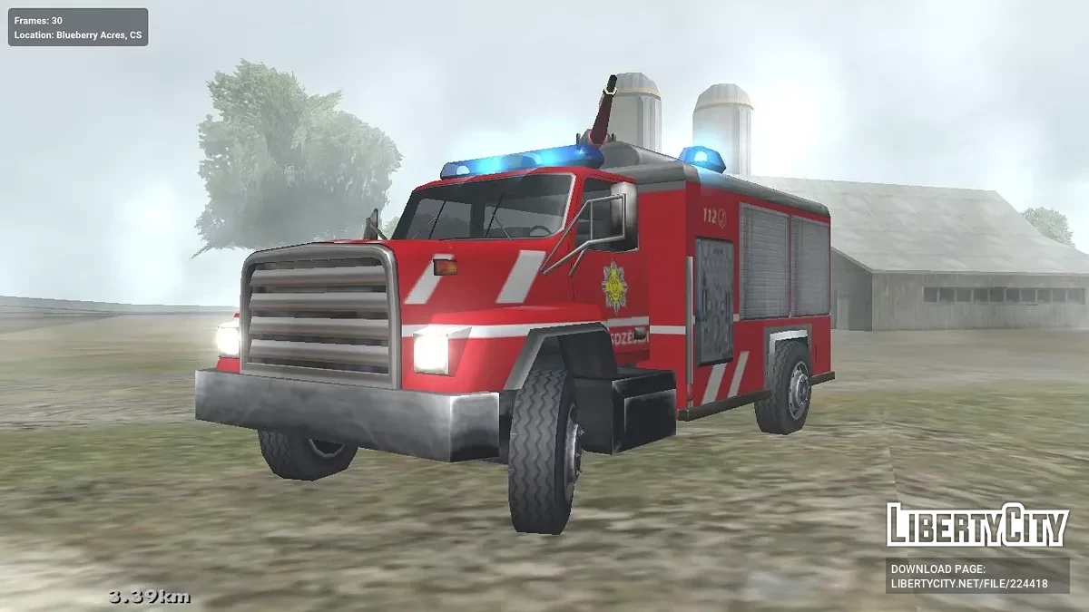 MTL Outrider VUGD (Латвийская государственная пожарная служба) / GTA San Andreas