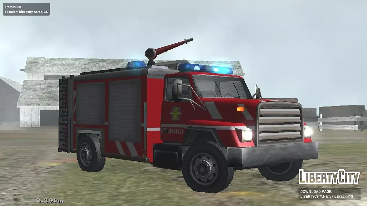 MTL Outrider VUGD (Латвийская государственная пожарная служба) / GTA San Andreas