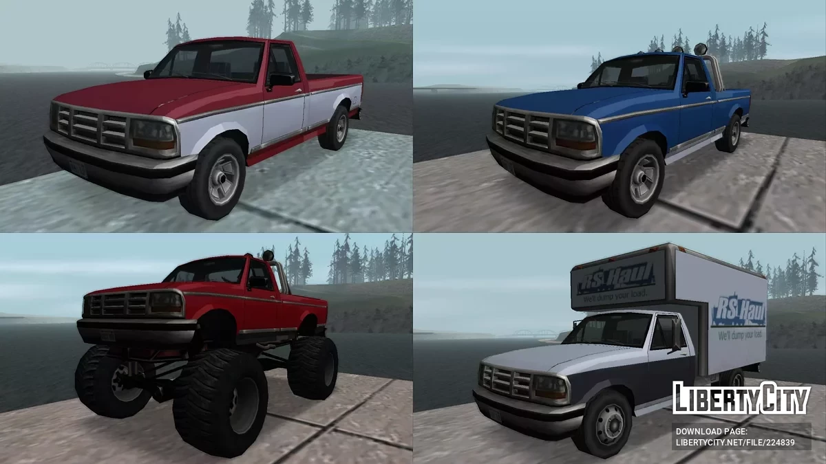 Next Gen Benson and Exceller Pack / GTA San Andreas