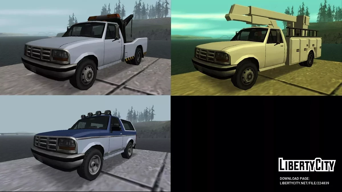 Next Gen Benson and Exceller Pack / GTA San Andreas