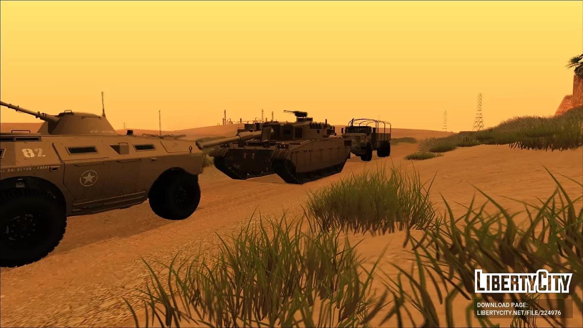 Rhino Tank из GTA 5 / GTA San Andreas