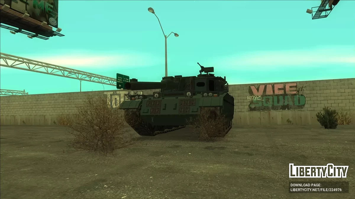 Rhino Tank из GTA 5 / GTA San Andreas