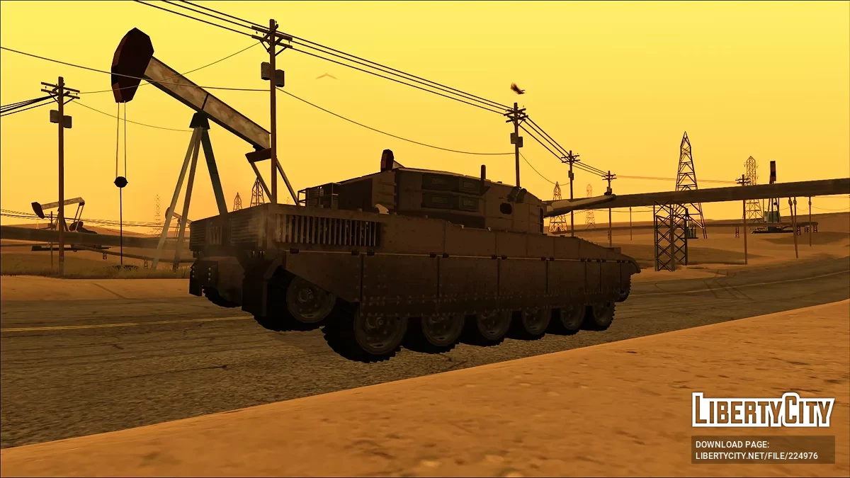 Rhino Tank из GTA 5 / GTA San Andreas
