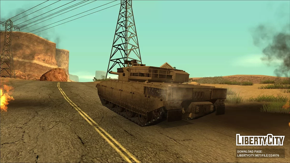 Rhino Tank из GTA 5 / GTA San Andreas