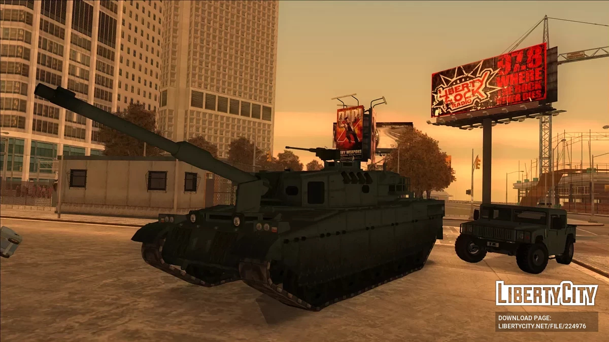 Rhino Tank из GTA 5 / GTA San Andreas