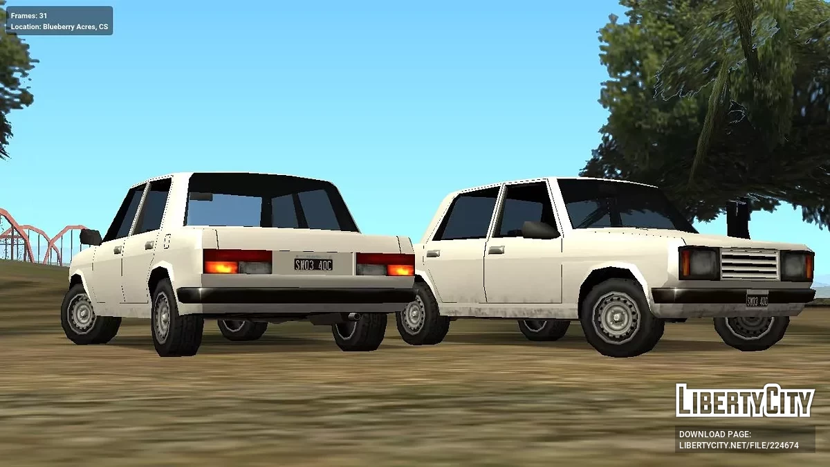 Руна Чебурек 92's / GTA San Andreas