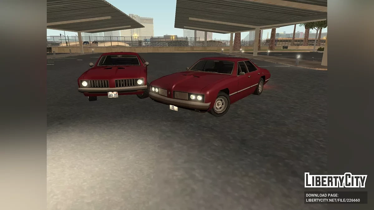 Классический Stallion GT 442 / GTA San Andreas